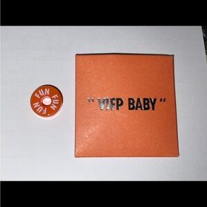 Carnival Cruise VIFP BABY EFFY Fun Barrel Orange NIP